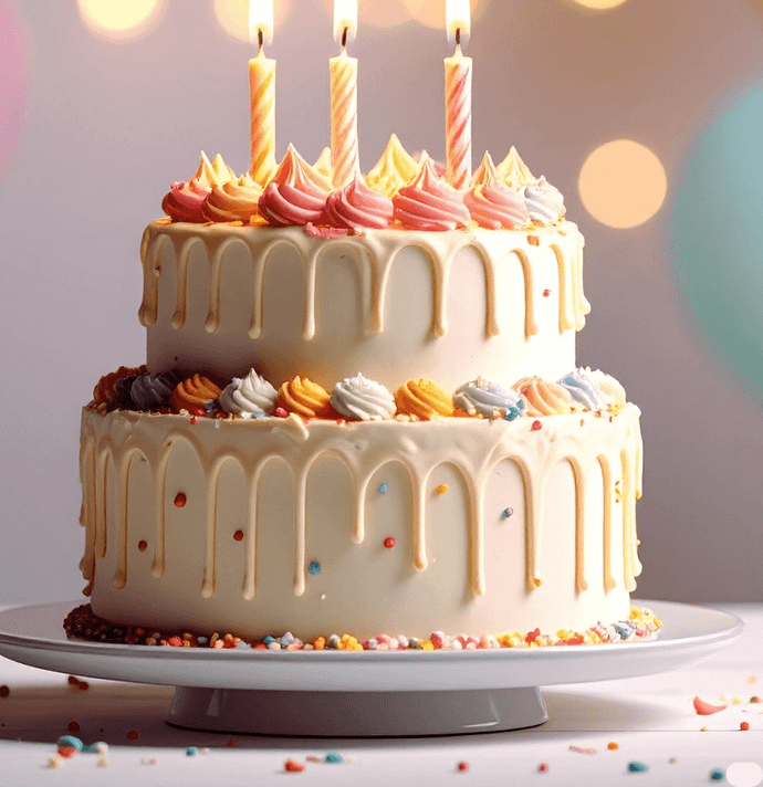 Mango Celebration Drip Cake 2 Kg