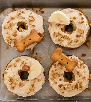 Peanut Butter & Banana Donuts (Packs of 6) - VEG 