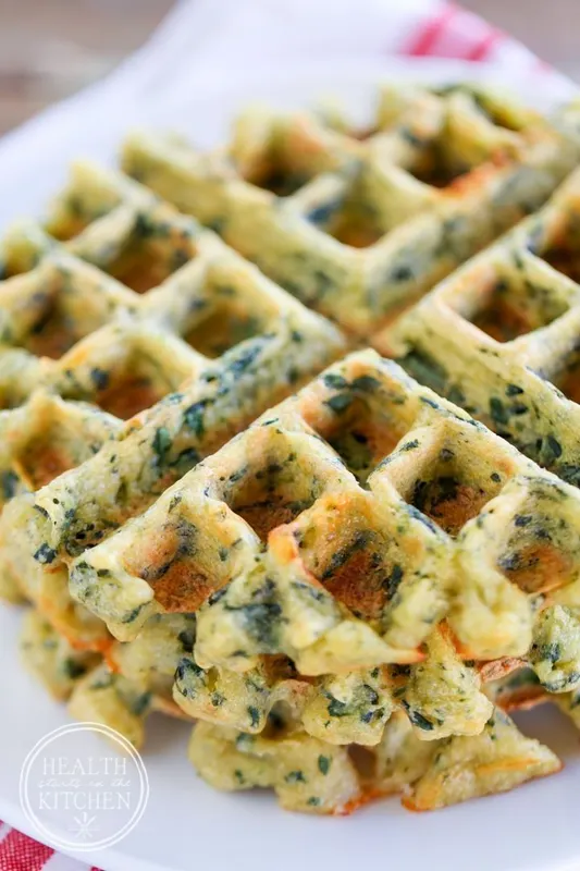 Spinach Wow-ffle