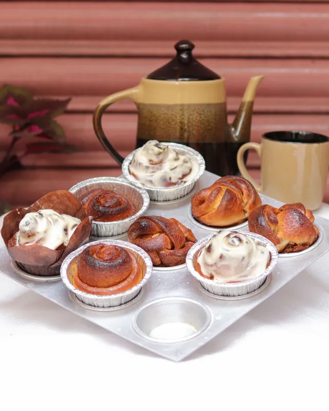 Cinnamon Rolls with Cream Cheese Frosting
