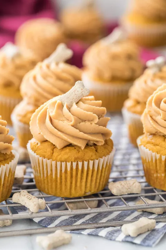 Peanut Butter & Carrot Pupcakes (pack of 6) - VEG