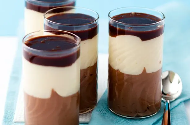 Three layered mousse