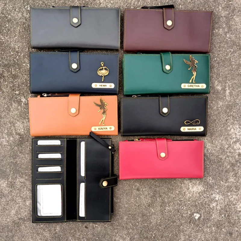 Faux Leather Ladies Wallets