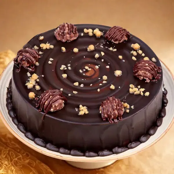 No Cream Truffle Almond Chocolate