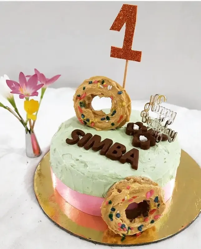 Donut Topping Cake