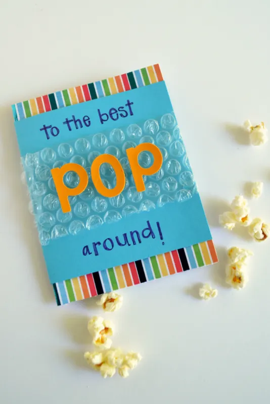 Pop the Bubble Wrap Card