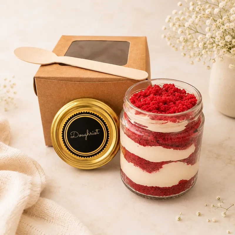 Red velvet jar cake 150 Ml