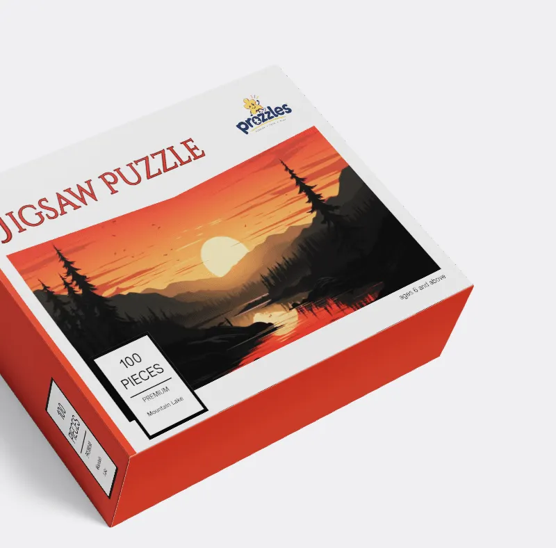 Jigsaw Puzzle | Mountain Lake II | 100 Pieces | Premium Jigsaw Puzzles
